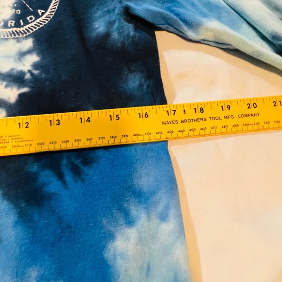 Panama City Beach Florida Colortone Tie-Dye Long Sleeve Shirt Small Unisex - Picture 8 of 9